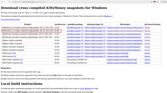 KMyMoney (Windows port), why does it fail KMyMoney (Windows port), troubleshooting import errors and data mismatches