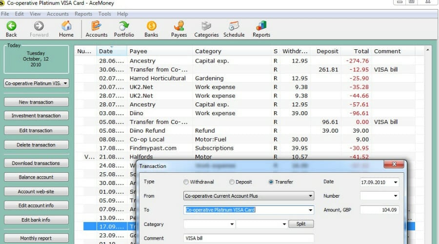 Moneyble Lite, how to track a household budget Moneyble Lite, bank CSV import tutorial with recovery and rollback tips